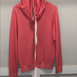 Pullover and can switch to a sweatshirt